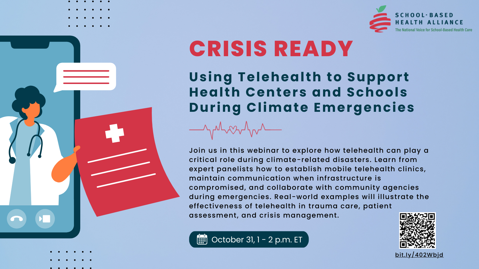 Crisis-Ready: Using Telehealth to Support Health Centers and Schools During Climate Emergencies